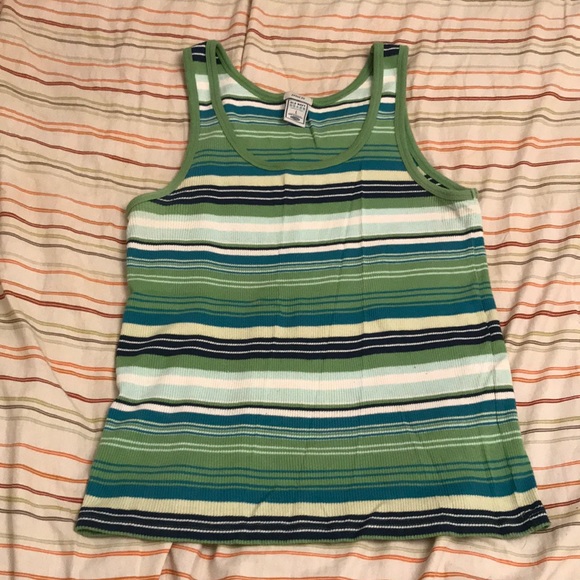 Striped tank top - Picture 1 of 3
